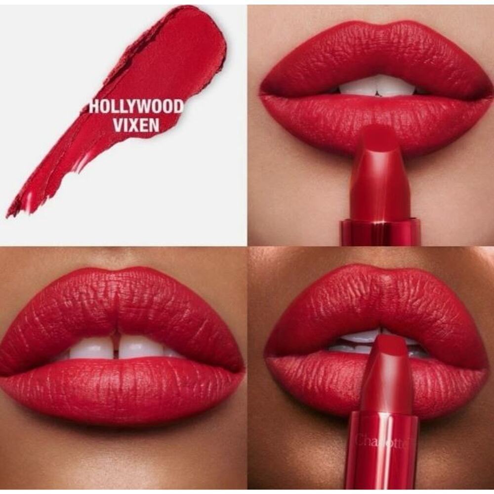 NEW Charlotte Tilbury Matte Revolution Luminous Matte Lipstick Hollywood Vixen - Picture 4 of 4